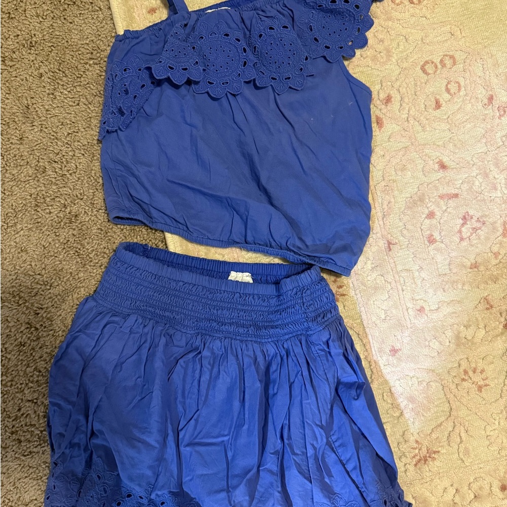 Abercrombie Kids Blue Matching Set